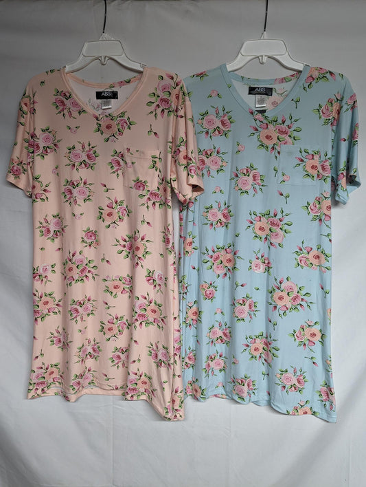 floral printed supersoft 'yummy' gown